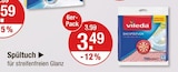 Das Spültuch im V-Markt Prospekt Das Spültuch von Vileda im aktuellen V-Markt Prospekt für 3,49 €