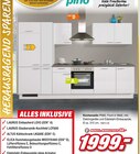 Möbel AS Walldürn - Küchenzeile PN80 Angebot im Prospekt Küchenzeile PN80 bei Möbel AS im Walldürn Prospekt für 1.999,00 €
