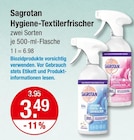 Sagrotan im V-Markt Prospekt Hygiene-Textilerfrischer von Sagrotan im aktuellen V-Markt Prospekt für 3,49 €