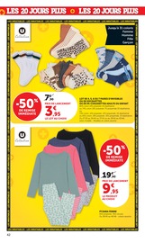 Promos Chaussettes dans le catalogue "SUPER U" de Super U Chaussettes en promo dans le catalogue Super U à la page 42