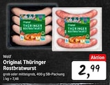Original Thüringer Rostbratwurst bei Konsum im Dresden Prospekt für 2,99 €