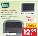 Outdoor Fußmatte von Livarno Garden für 12,99 € bei Netto Marken-Discount im Angebot Outdoor Fußmatte von Livarno Garden im aktuellen Netto Marken-Discount Prospekt