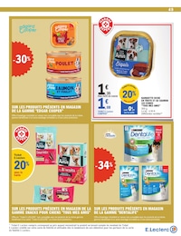Prix et réduction Barquette dans le prospectus E.Leclerc en cours Offre Barquette dans le catalogue E.Leclerc du moment à la page 49