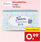 Kosmetiktücher im Angebot bei Netto Marken-Discount in Rostock Kosmetiktücher Angebote von Favora bei Netto Marken-Discount Rostock für 0,99 €
