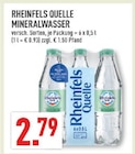 Mineralwasser Angebote von Rheinfels Quelle bei Marktkauf Recklinghausen für 2,79 €