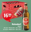 Kölsch im Angebot bei Getränke Hoffmann in Düren Kölsch Angebote von Reissdorf bei Getränke Hoffmann Düren für 16,99 €