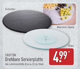 Drehbare Servierplatte Schiefer von Crofton im aktuellen ALDI Nord Prospekt für 4,99 €