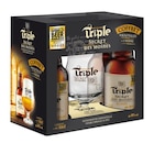 Coffret bières - TRIPLE SECRET DES MOINES en promo chez Carrefour Coffret bières - TRIPLE SECRET DES MOINES dans le catalogue Carrefour