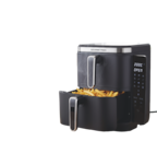 Doppelkorb-Heißluftfritteuse von GOURMETmaxx im aktuellen Thomas Philipps Prospekt