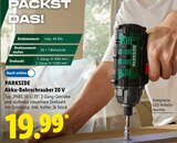 Akku-Bohrschrauber 20 V im Angebot bei Lidl in Baden-Baden Akku-Bohrschrauber 20 V Angebote von Parkside bei Lidl Baden-Baden für 19,99 €