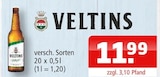 Aktuelle Veltins Angebote bei Getränke Oase in Hamm Aktuelles Veltins Pilsener Angebot bei Getränke Oase in Hamm ab 11,99 €