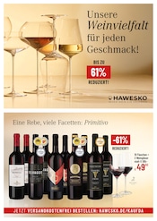 Aktueller HAWESKO Prospekt mit Rotwein, "Unsere Weinvielfalt für jeden Geschmack!", Seite 1