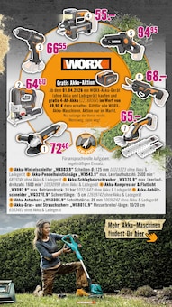 Bohrmaschine im Hornbach Prospekt "Du willst es. Dann bau es." mit 36 Seiten (Karlsruhe)