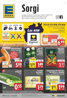 EDEKA Prospekt der Woche "Aktuelle Angebote" Seite 1, 07.04.2026 bis 11.04.2026 für Moers Aktueller EDEKA Prospekt "Aktuelle Angebote" Seite 1 von 24 Seiten für Moers