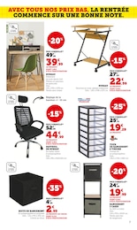Prix et réduction Bureau dans le prospectus Super U en cours Offre Bureau dans le catalogue Super U du moment à la page 7