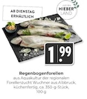 Regenbogenforellen Angebote bei Hieber Freiburg für 1,99 €