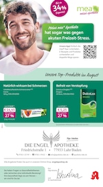 mea - meine apotheke Apotheken Prospekt der aktuellen Woche mit 4 Seiten, gültig von 01.08.2026 bis 31.08.2026, in Mahlberg und Umgebung Aktueller mea - meine apotheke Apotheken Prospekt in Mahlberg und Umgebung, "Unsere August-Angebote" mit 4 Seiten, 01.08.2026 - 31.08.2026