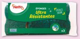 Éponges ultra résistantes x3 - Netto en promo chez Netto Éponges ultra résistantes x3 - Netto dans le catalogue Netto