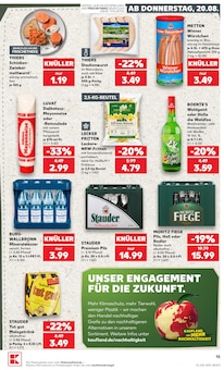 Wasser im aktuellen Kaufland Prospekt (Herne) Wasser im Kaufland Prospekt "Hier bin ich richtig" mit 71 Seiten (Herne)