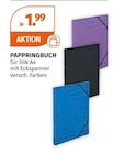 Pappringbuch im aktuellen Müller Prospekt