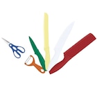 Set de 6 ustensiles pour couper - CARREFOUR HOME en promo chez Carrefour Set de 6 ustensiles pour couper - CARREFOUR HOME dans le catalogue Carrefour