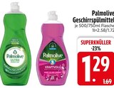 Ultra Geschirrspülmittel von Palmolive im aktuellen EDEKA Prospekt für 1,29 €
