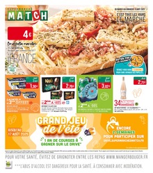 Catalogue Supermarchés Supermarchés Match en cours à Cambrai et alentours, C'EST TOUS LES JOURS LE MARCHÉ, 22 pages, 05/08/2025 - 17/08/2025