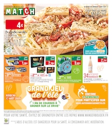 Prospectus Supermarchés Match à Amiens, "C'EST TOUS LES JOURS LE MARCHÉ", 22 pages de promos valables du 05/08/2025 au 17/08/2025