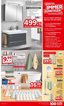 Bad-Spiegelschrank im aktuellen Segmüller Prospekt (München) Bad-Spiegelschrank im Segmüller Prospekt "100 Jahre Segmüller - Highlight Angebote" mit 56 Seiten (München)