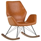 SCHAUKELSTUHL in Lederlook Cognac Angebote von Carryhome bei XXXLutz Hamm für 299,00 €