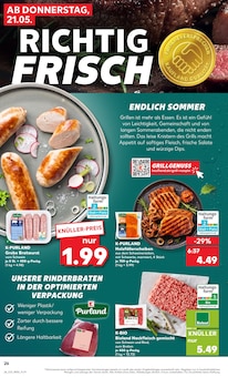 Bratwurst im Kaufland Prospekt "Hier bin ich richtig" mit 56 Seiten (Darmstadt)