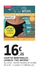 Culottes menstruelles lavables - FEEL NATURAL dans le catalogue E.Leclerc