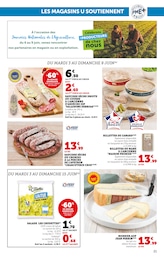 Prix et réduction Morbier dans le prospectus Super U en cours Offre Morbier dans le catalogue Super U du moment à la page 21