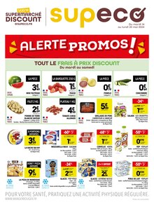 Prospectus Supeco de la semaine "Alerte promos !" avec 1 pages, valide du 14/05/2024 au 20/05/2024 pour Marseille et alentours