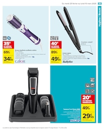 Offre Babyliss dans le catalogue Carrefour du moment à la page 61