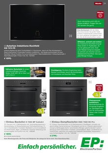 Backofen im EP: Prospekt "Miele Hausgeräte -effizient und langlebig-" mit 12 Seiten (Berlin)