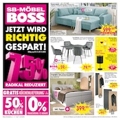 SB Möbel Boss Möbel & Einrichtung Prospekt der aktuellen Woche mit 16 Seiten, gültig von 01.11.2025 bis 07.11.2025, in Mutterstadt und Umgebung Aktueller SB Möbel Boss Möbel & Einrichtung Prospekt in Mutterstadt und Umgebung, "JETZT WIRD RICHTIG GESPART!" mit 16 Seiten, 01.11.2025 - 07.11.2025