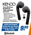 True Wireless Kopfhörer TWS 24EXSW im Angebot bei expert in Offenburg True Wireless Kopfhörer TWS 24EXSW Angebote von KENDO bei expert Offenburg für 9,99 €