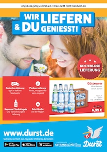 Durst.de Prospekt Du bestellst. Durst liefert. mit 2 Seiten