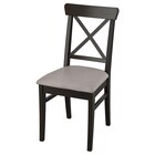 Stuhl braunschwarz/Nolhaga graubeige braunschwarz/Nolhaga graubeige bei IKEA im Prospekt "" für 69,99 €