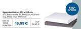 Spannbettlaken Angebote bei E center Hof für 16,99 €