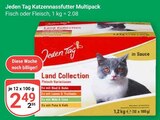Aktuelles Katzennassfutter Multipack Angebot bei GLOBUS in Oberhausen ab 2,49 €