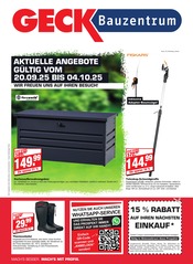Aktueller bauSpezi Baumärkte Prospekt in Hausen und Umgebung, "Aktuelle Angebote!" mit 12 Seiten, 20.09.2025 - 04.10.2025
