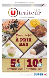 Prospectus Super U à Pauillac, "Menus de fête à prix bas", 32 pages, 19/11/2024 - 31/12/2024