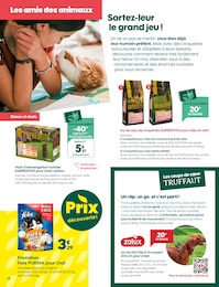 Prix et réduction Croquettes chat adulte dans le prospectus Truffaut en cours Offre Croquettes chat adulte dans le catalogue Truffaut du moment à la page 10