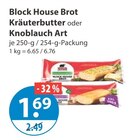Brot Kräuterbutter von Block House im aktuellen V-Markt Prospekt für 1,69 €