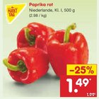Aktuelle Paprika Angebote bei Netto Marken-Discount in Koblenz Aktuelles Paprika rot Angebot bei Netto Marken-Discount in Koblenz ab 1,49 €