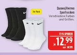 Damen/Herren Sportsocken Angebote von Nike bei Marktkauf Nürnberg für 12,99 €