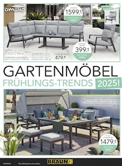 Aktueller BRAUN Möbel-Center Prospekt mit Sofa, "GARTENMÖBEL FRÜHLINGS-TRENDS", Seite 4