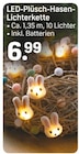 LED-Plüsch-Hasen-Lichterkette Angebote bei Rossmann Pforzheim für 6,99 €